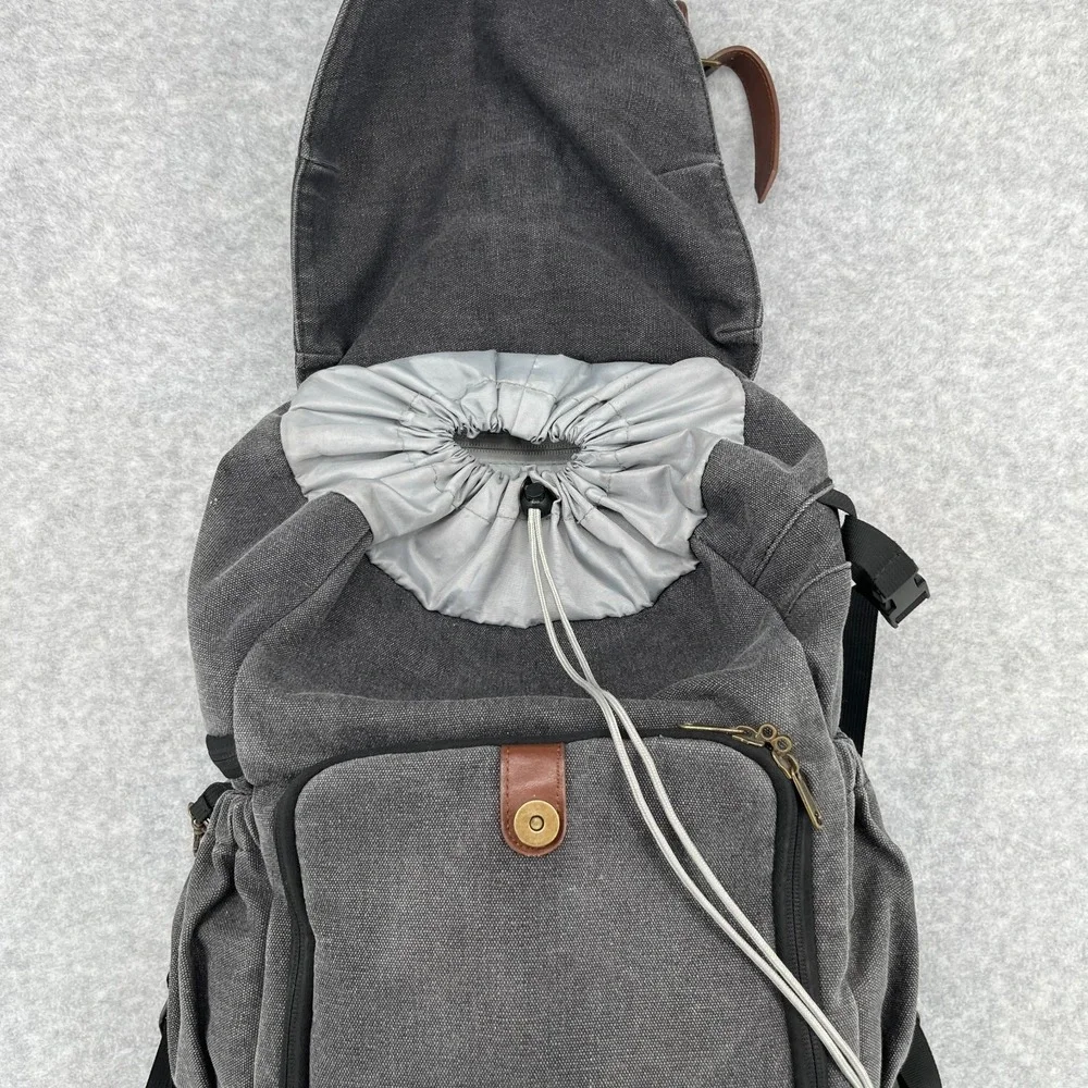 Bagsmart DSLR Dark Grey Camera Bag Backpack Side Load Anti-Theft Water Resistant